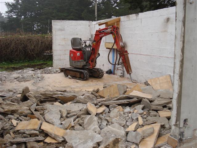 Démolition Granges-les-Beaumont