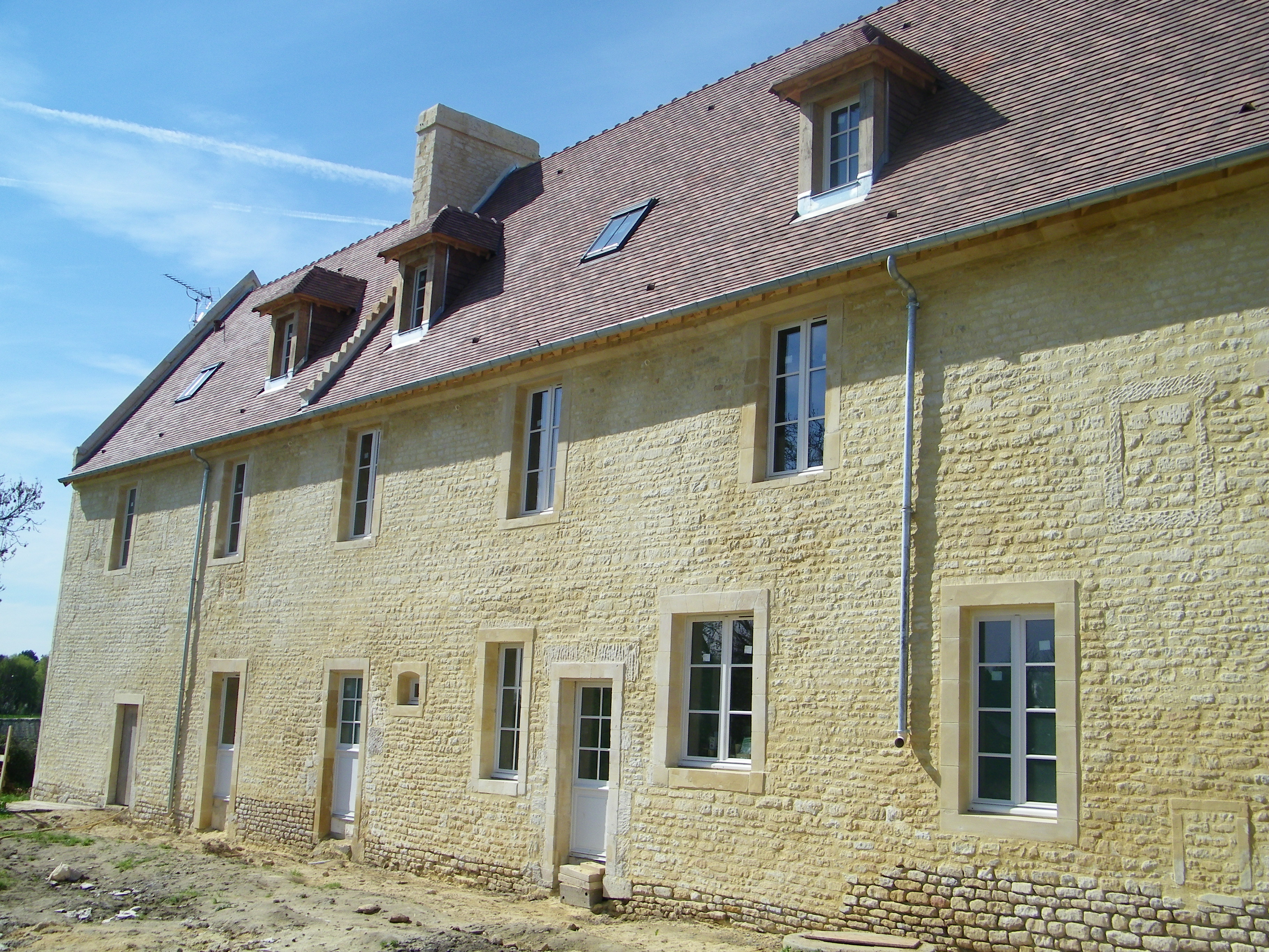Réhabillitation de maison ancienne dans la Drôme