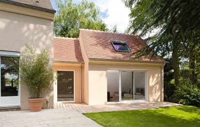 Extension de maison dans la Drôme